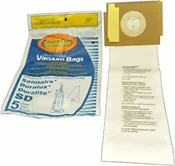 Eureka/Sanitaire Upright Type SD Paper Bags (5 pack)