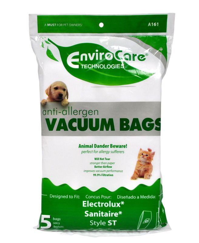 Sanitaire Upright Type ST Bags - Generic Allergen (5 Pack)