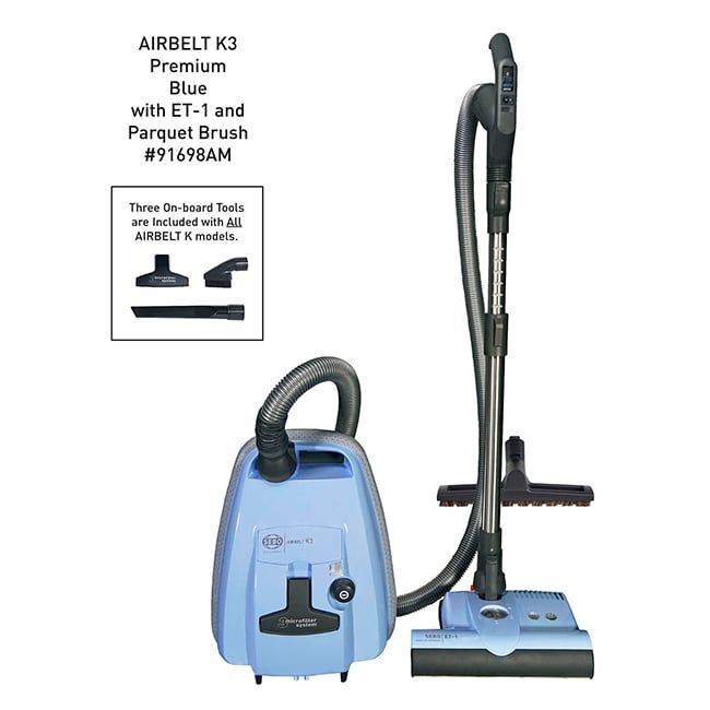 SEBO AIRBELT K3 Premium Canister Vacuum SEBO AIRBELT K3 Premium Canister Vacuum