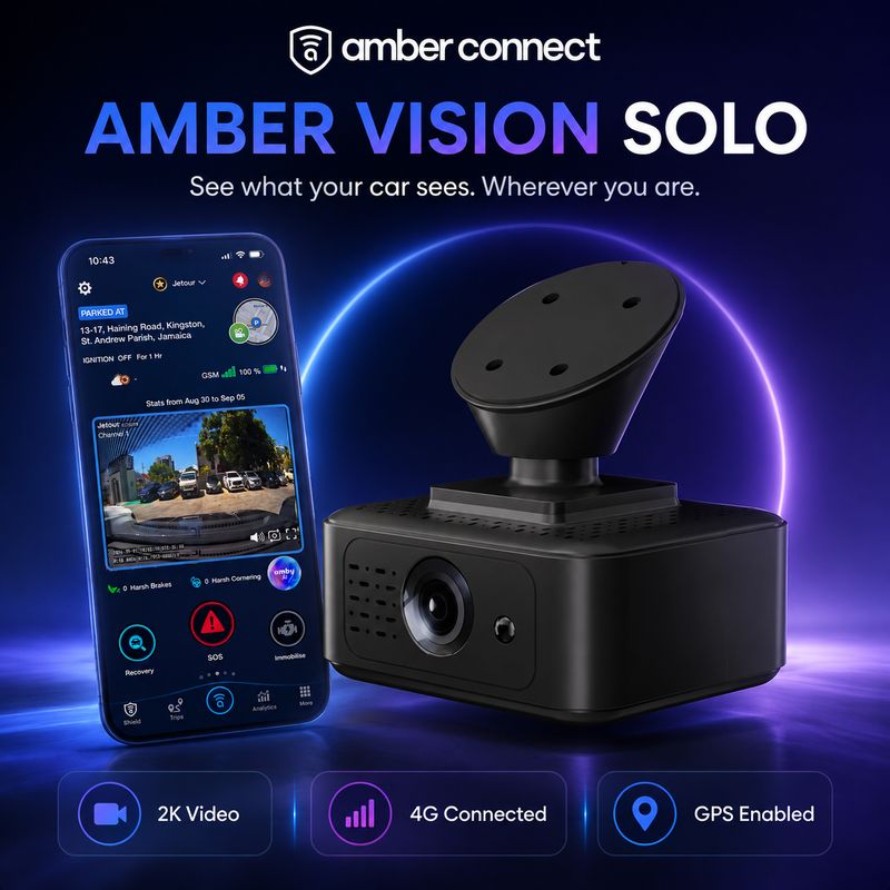 Amber Vision Solo Dashcam Amber Vision Solo Dashcam