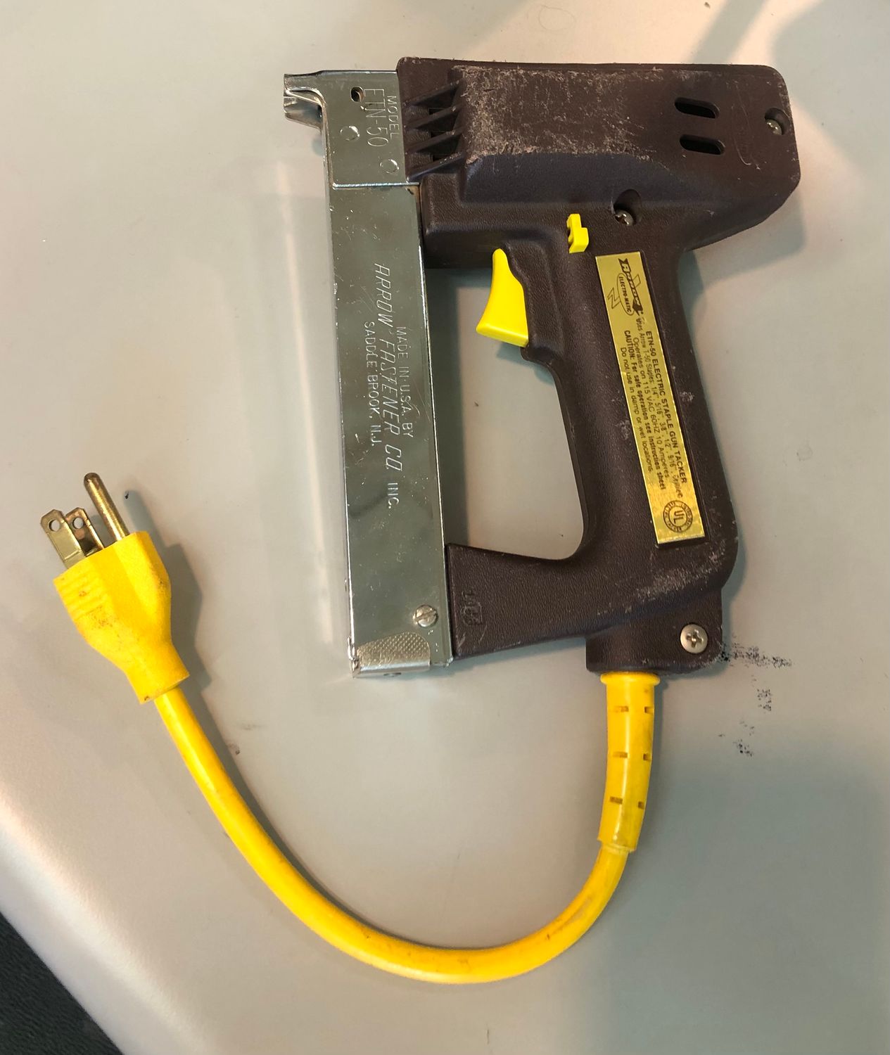 Arrow Electromatic ETN50 Electric Staple Gun Tacker