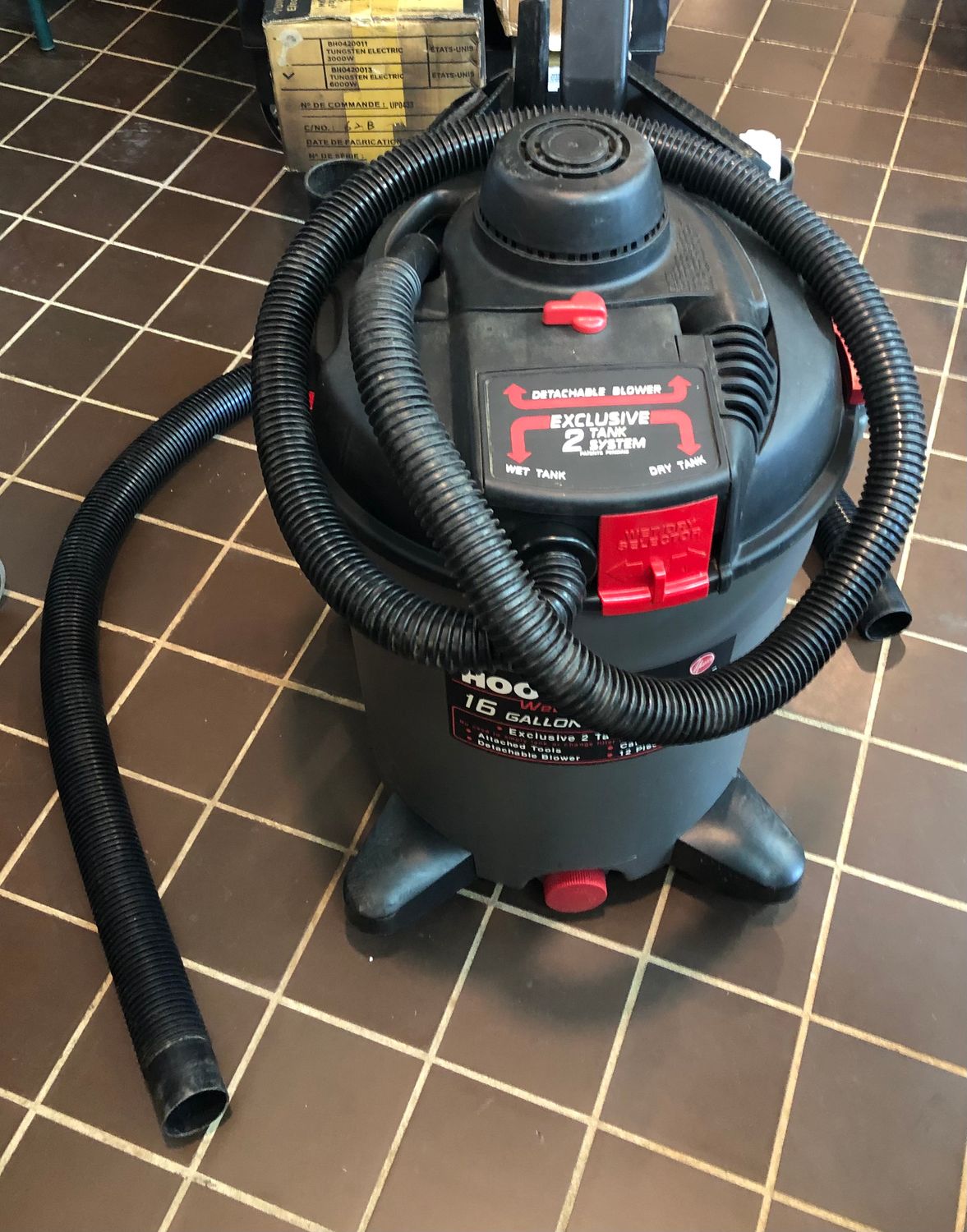 Hoover wet dry vac discount