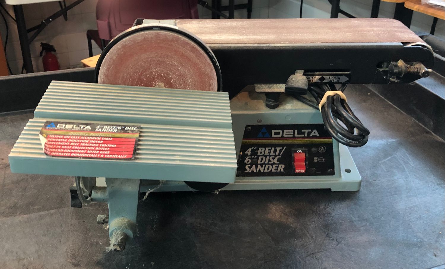 Delta 4 Belt 6 Disk Sander