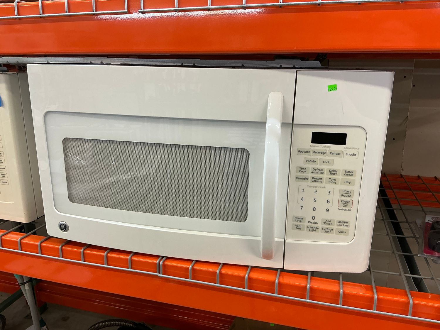 White Microwave Oven