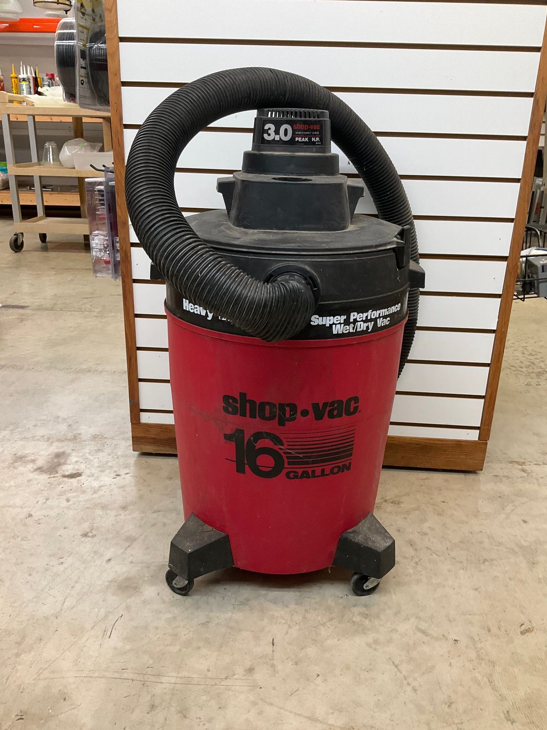 Shop Vac.