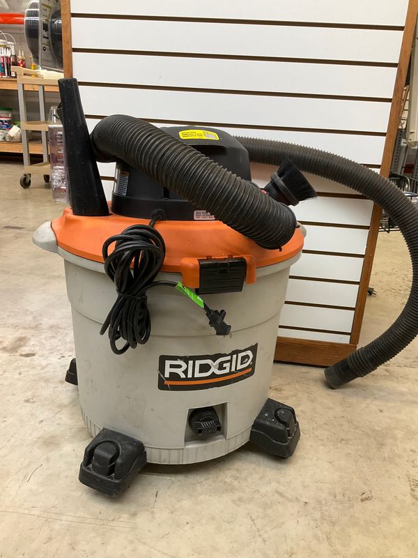 Ridgid Orange Shop Vac