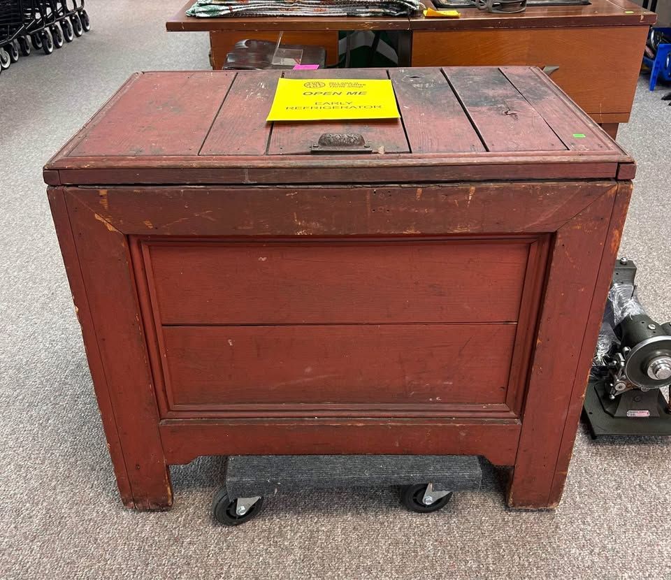 Antique Early Refrigerator