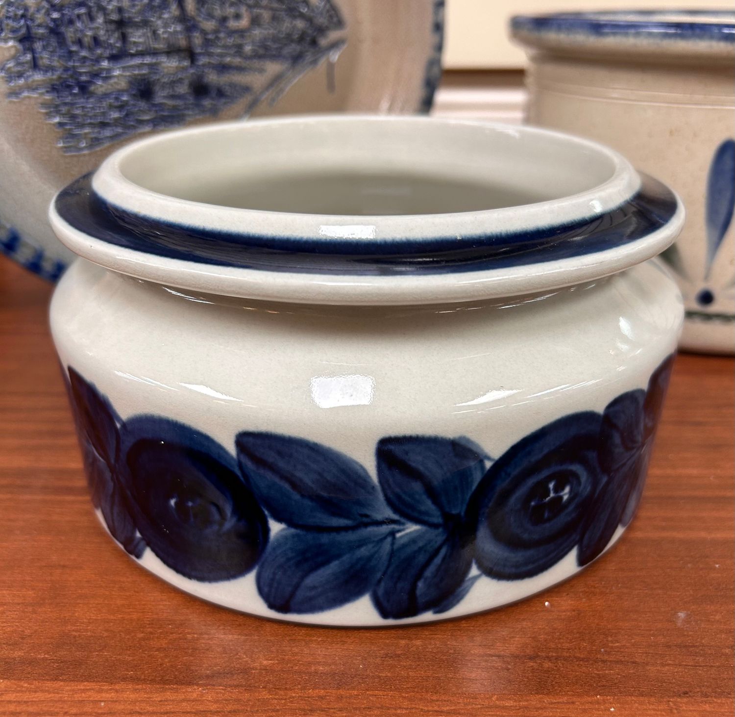 Arabia Finland Blue Anemone Tureen