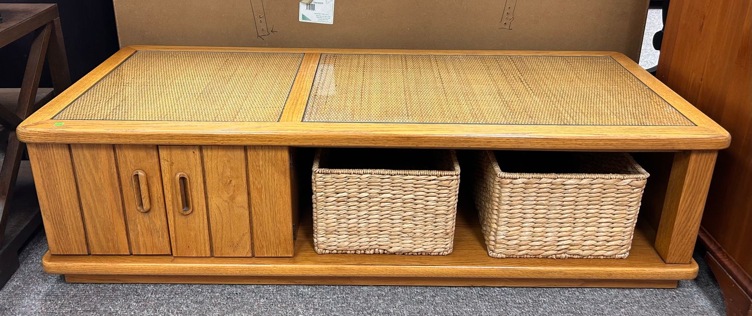 Mid Century Boho Style Coffee Table