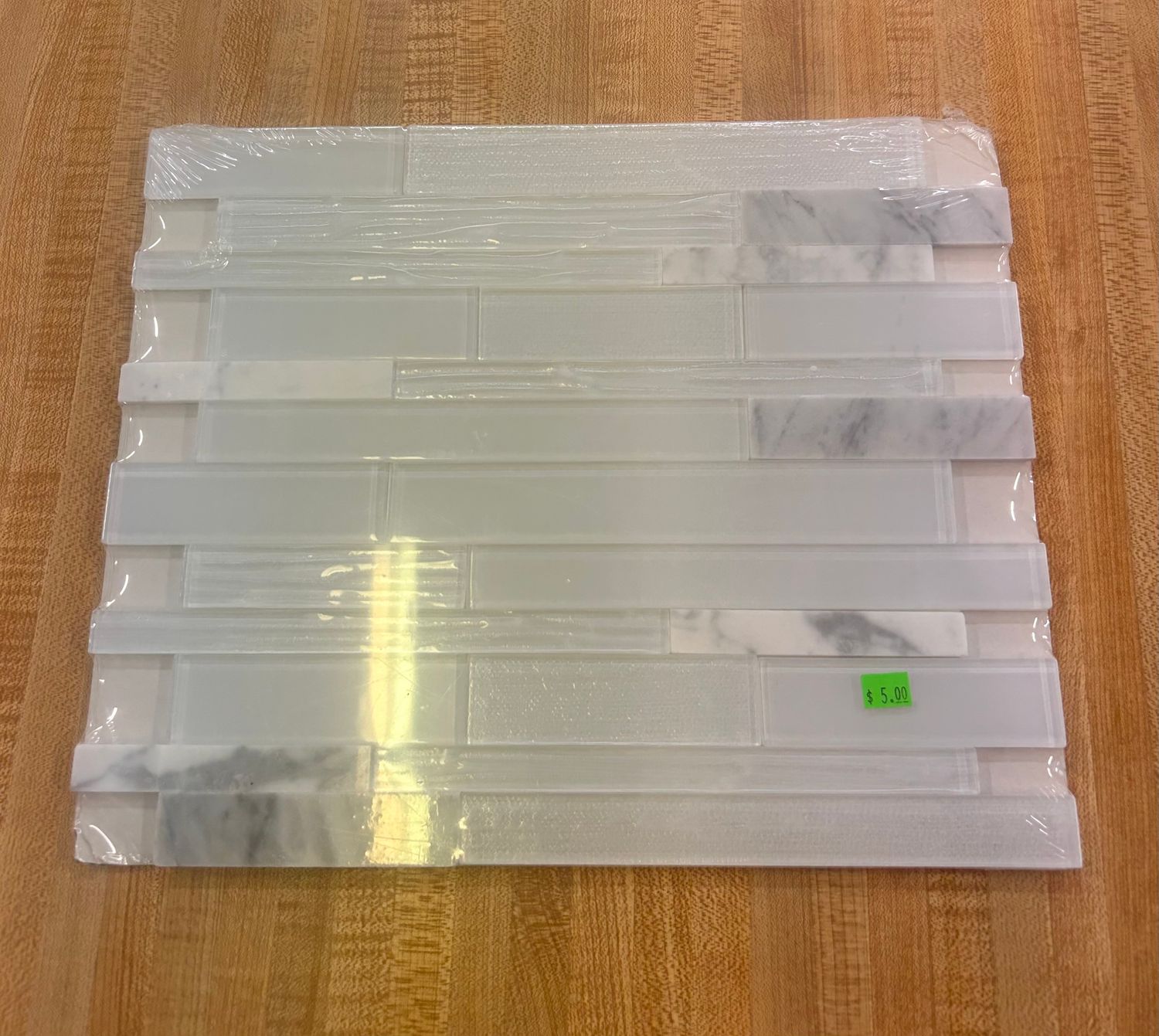 NEW Glass & Marble Mosaic Wall Tile