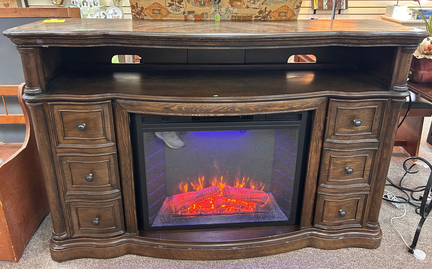 Electric Fireplace TV Stand