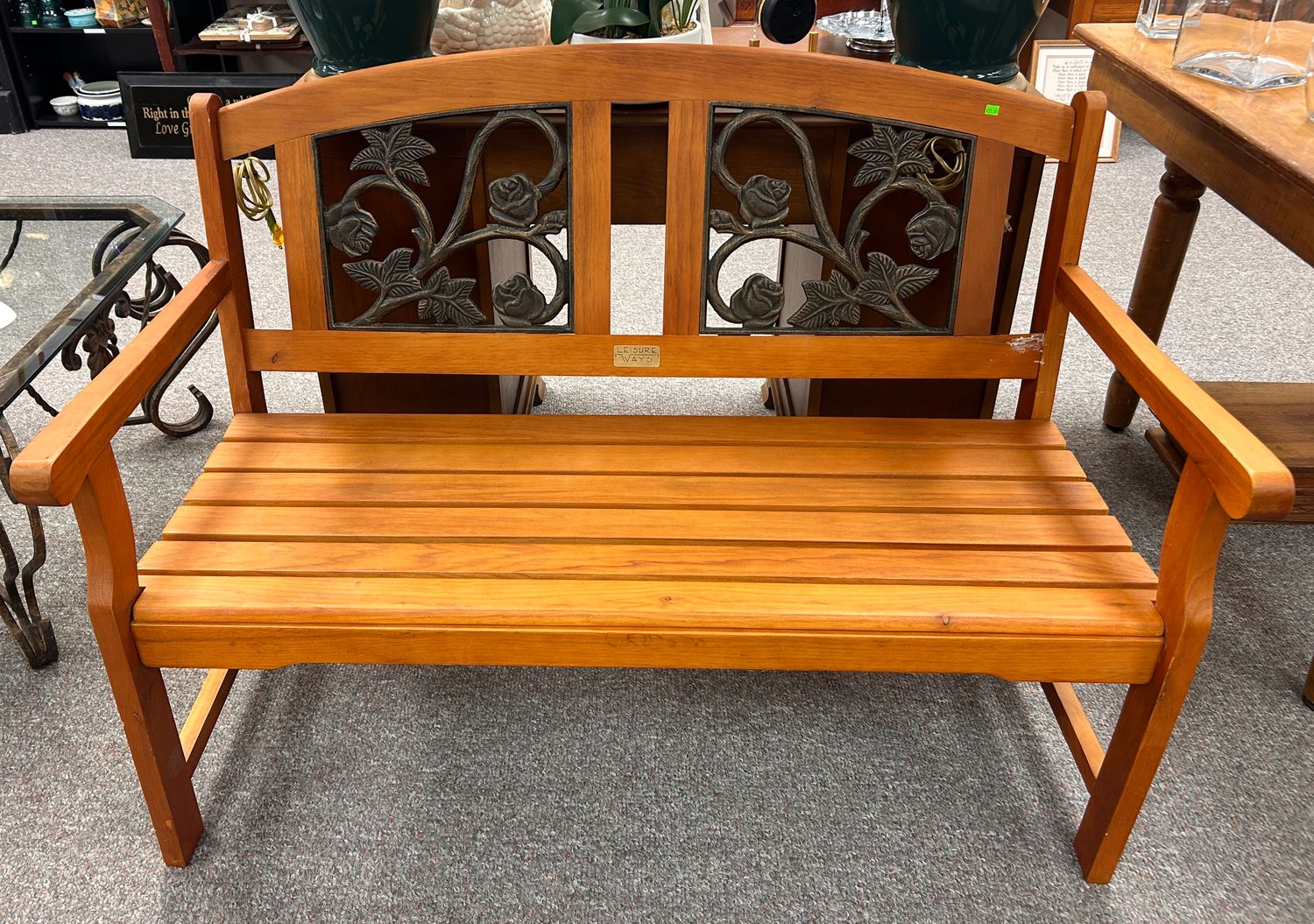 Leisure Ways Outdoor Garden Bench