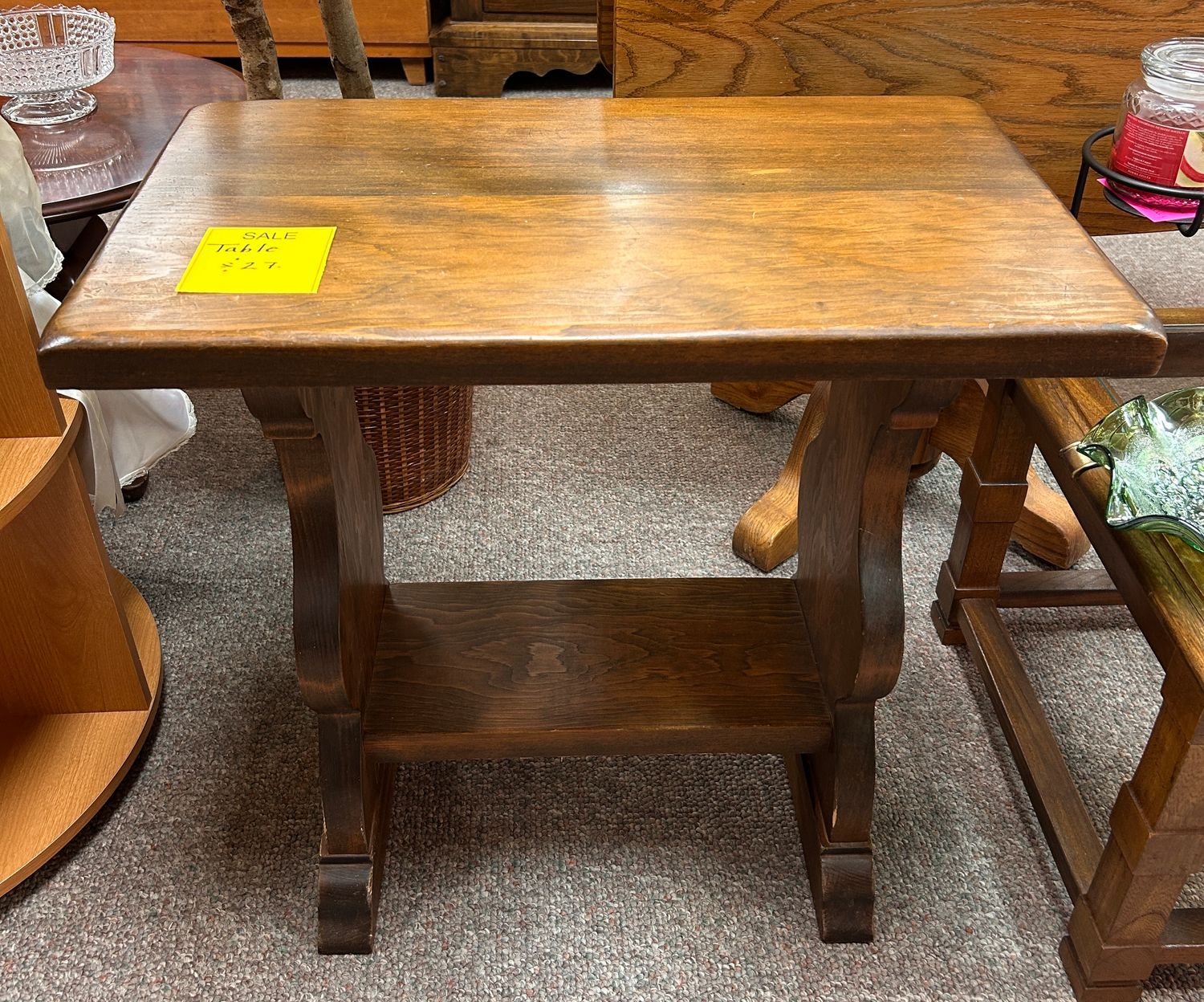 Vintage Wooden Side Table