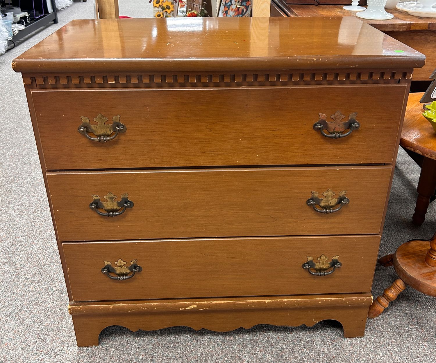 Colonial Maple Finish Dresser