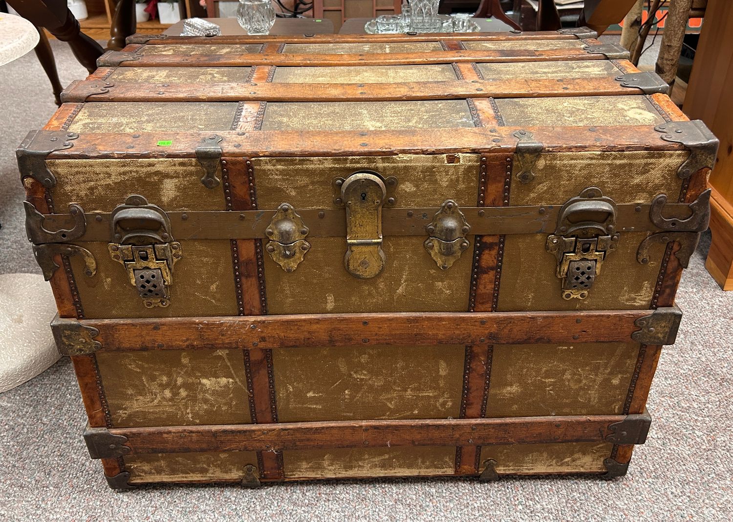 Vintage Steamer Trunk