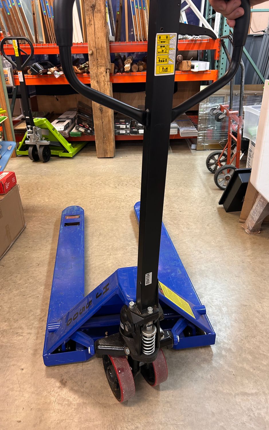 Blue Pallet Jack
