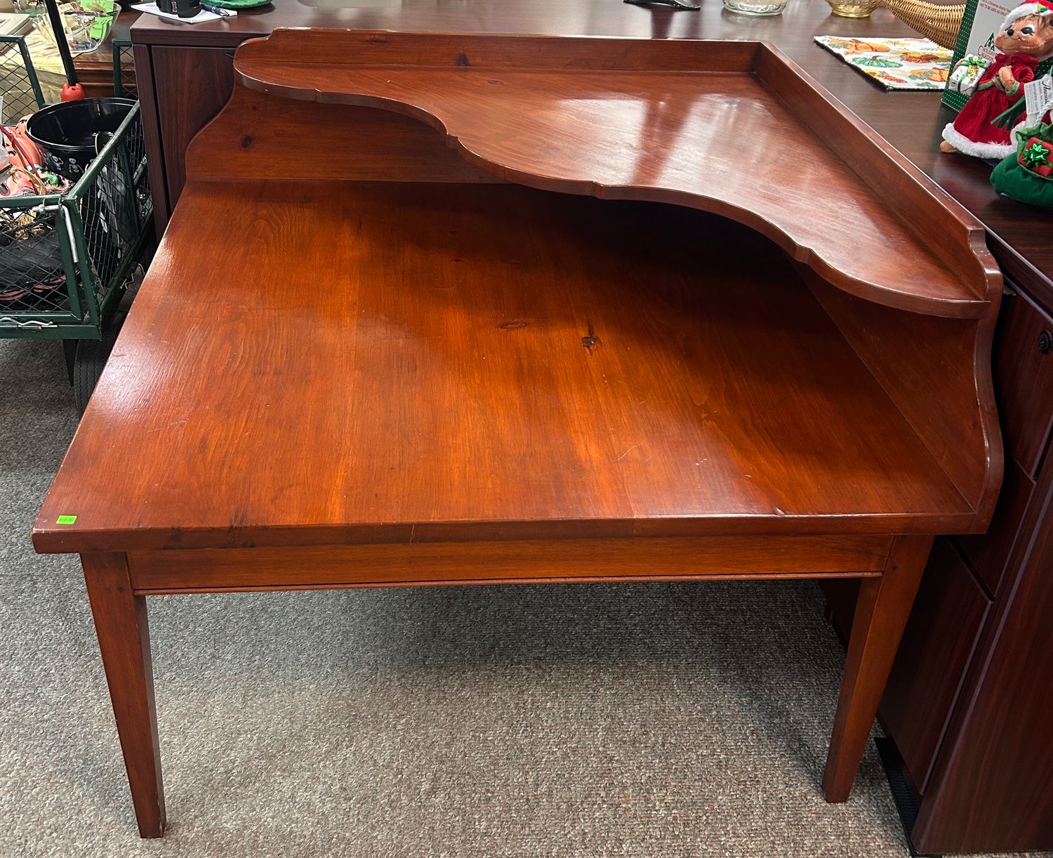 Pine Tiered Corner Table
