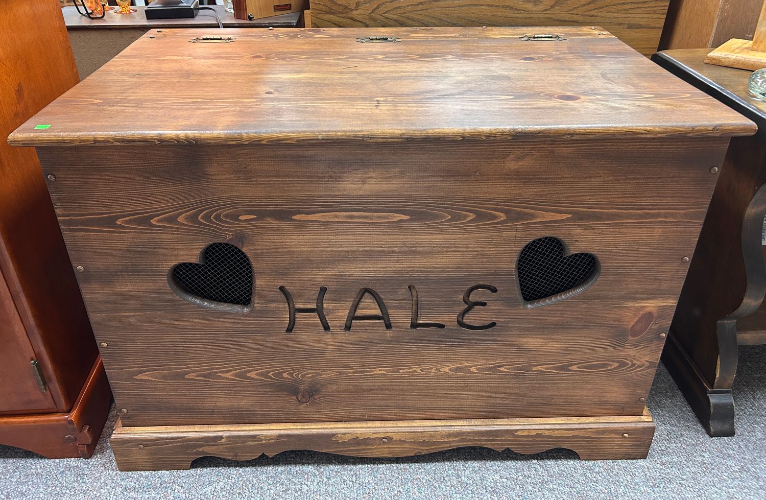 Pine Storage Chest / Bench