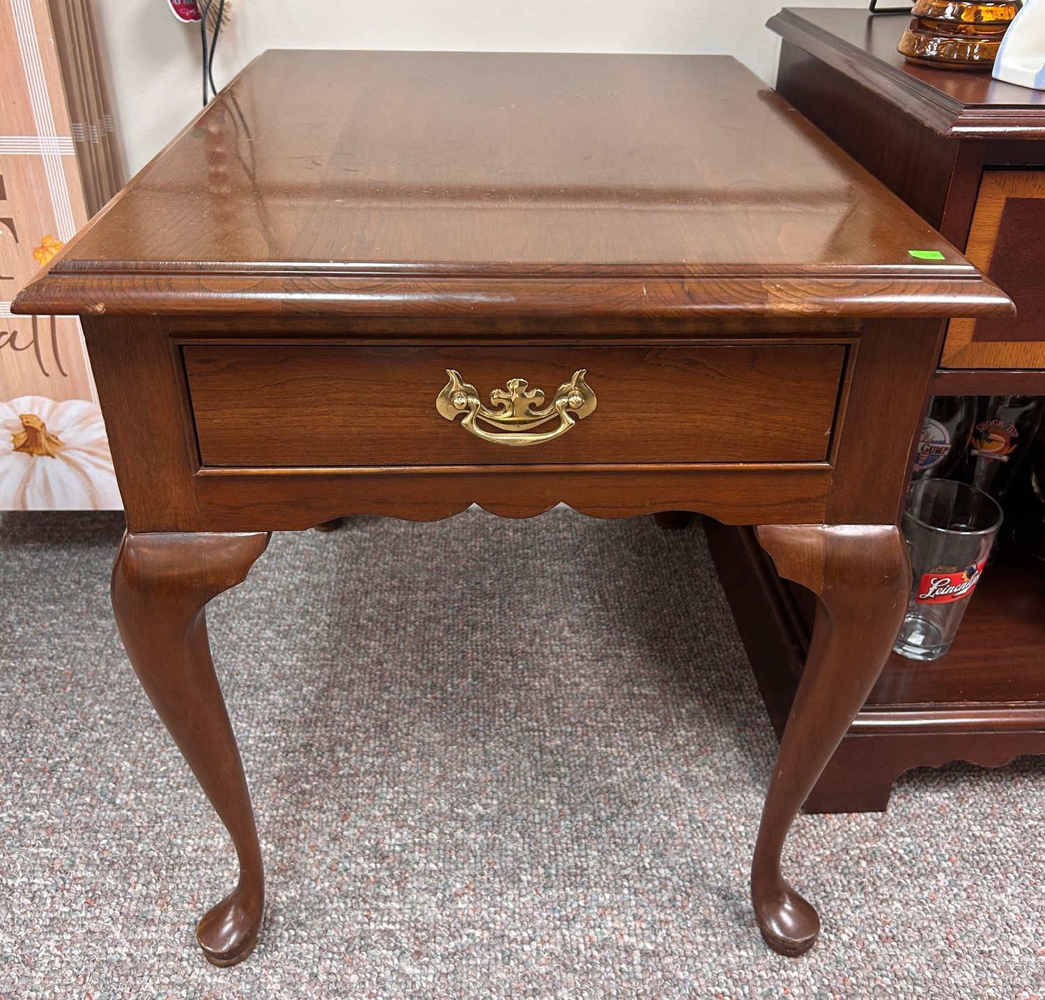 Stickley Mahogany Queen Anne Style End Tables ($65 Each)