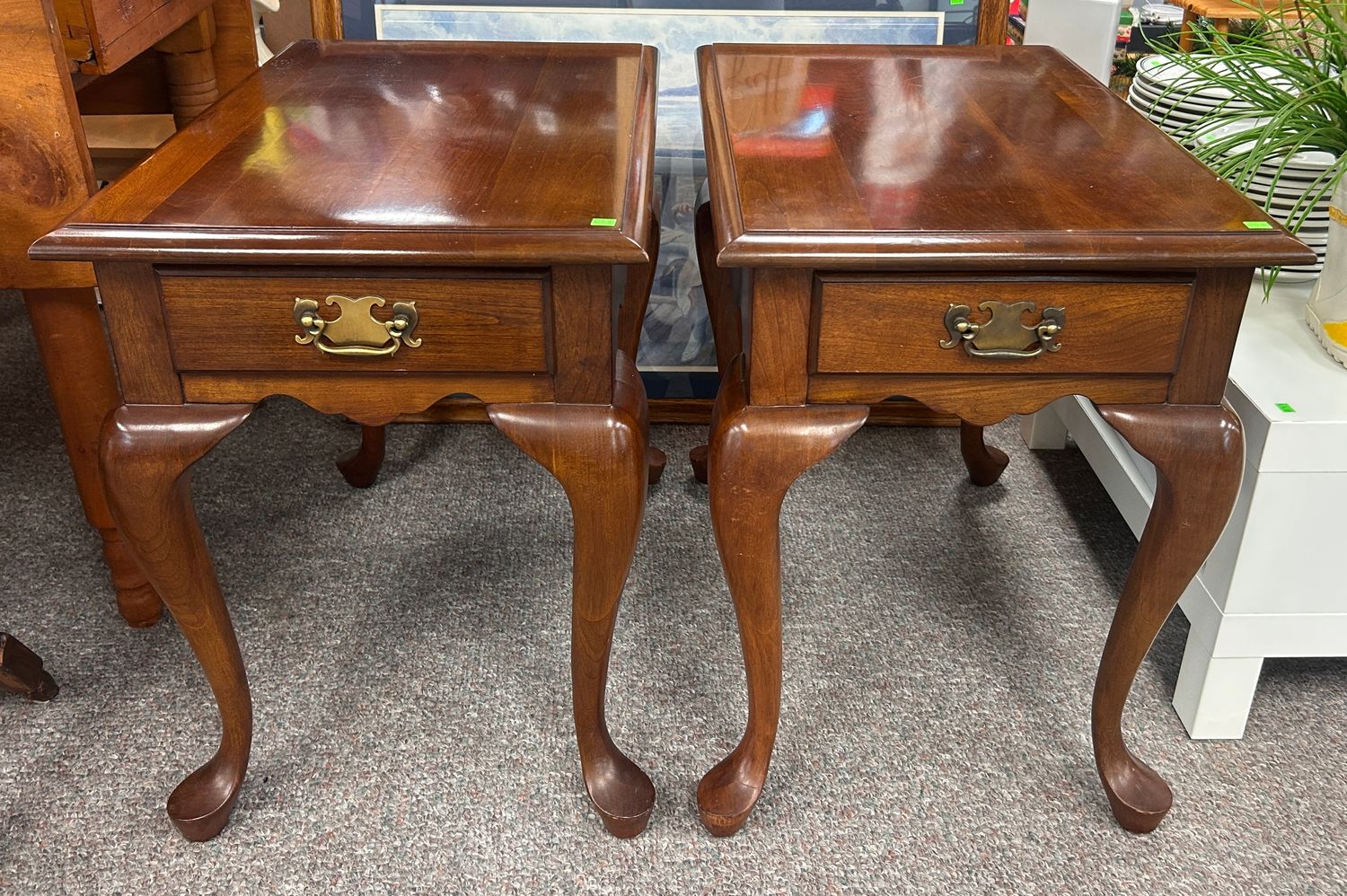 Pennsylvania House Queen Anne Style End Tables ($65 Each)