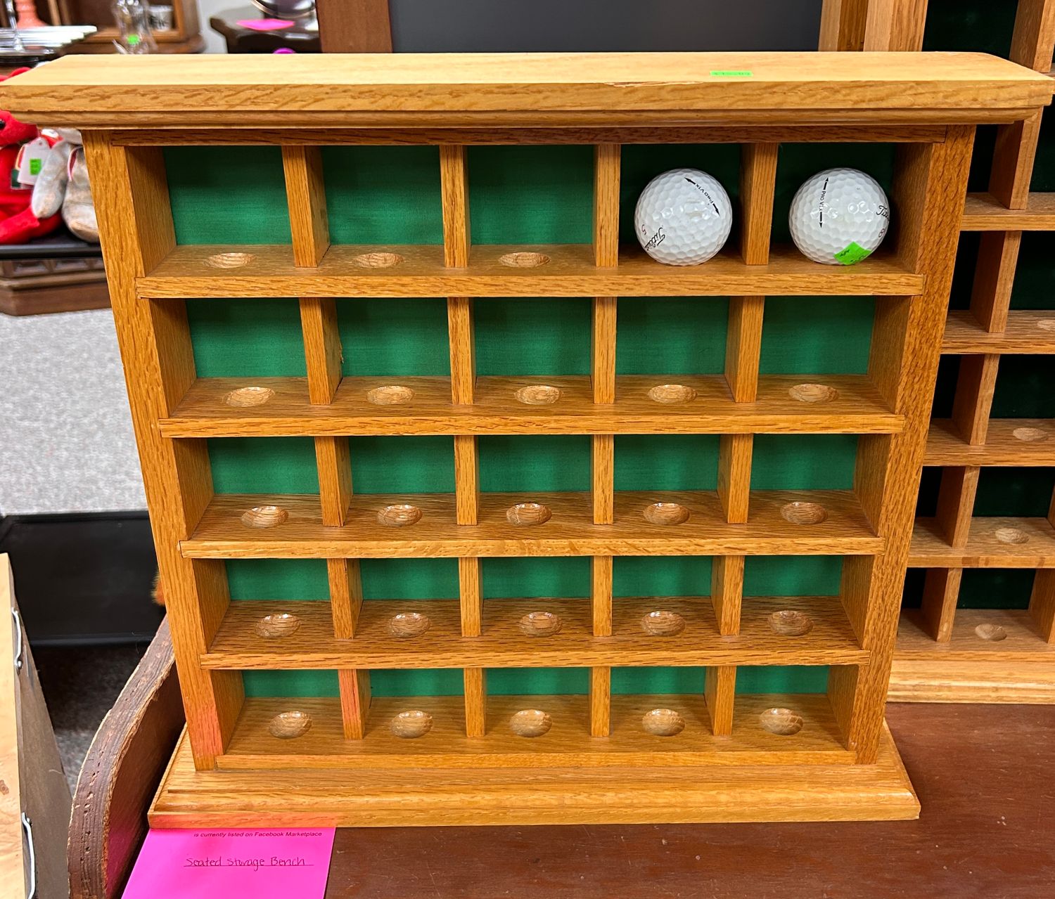 Golf Ball Display Shelf