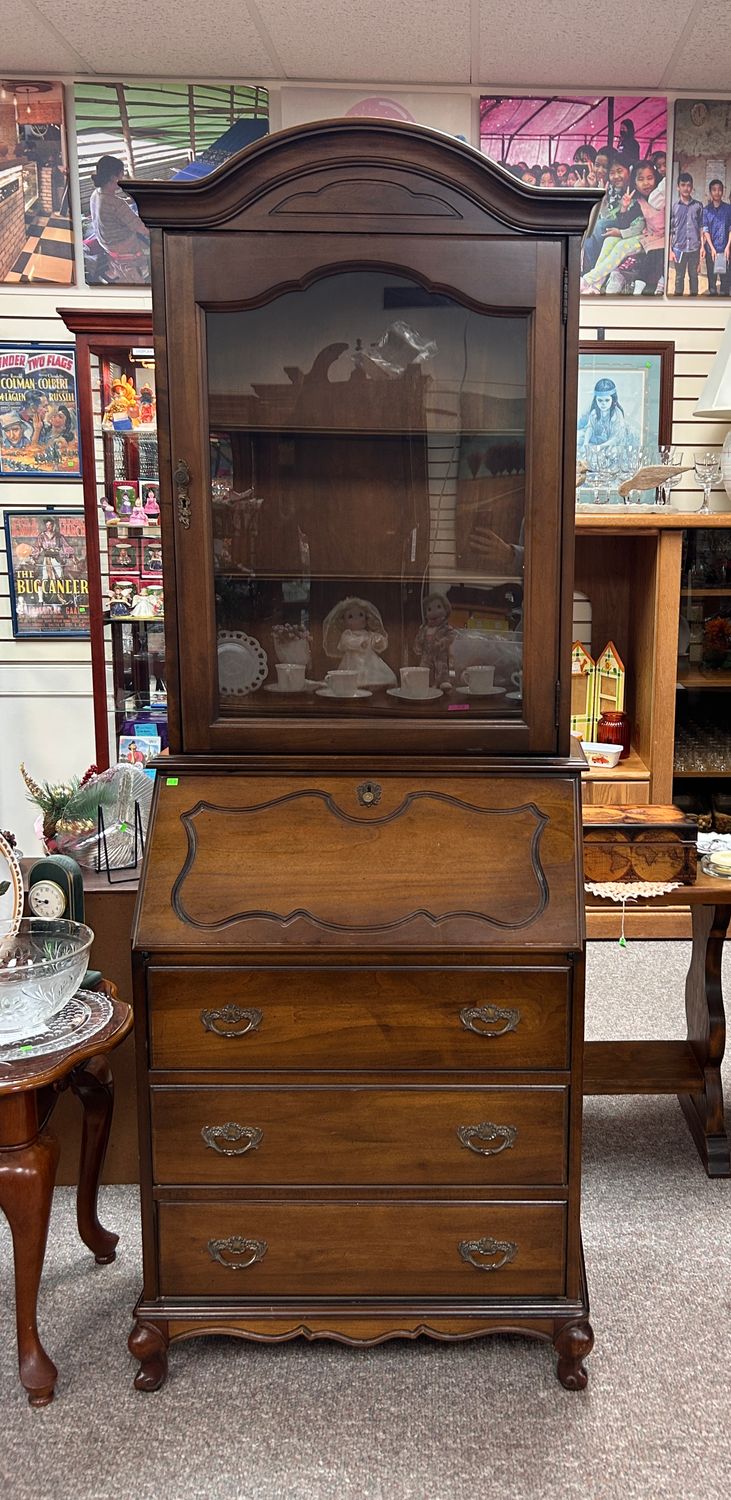 Jasper Secretary Desk Cabinet
