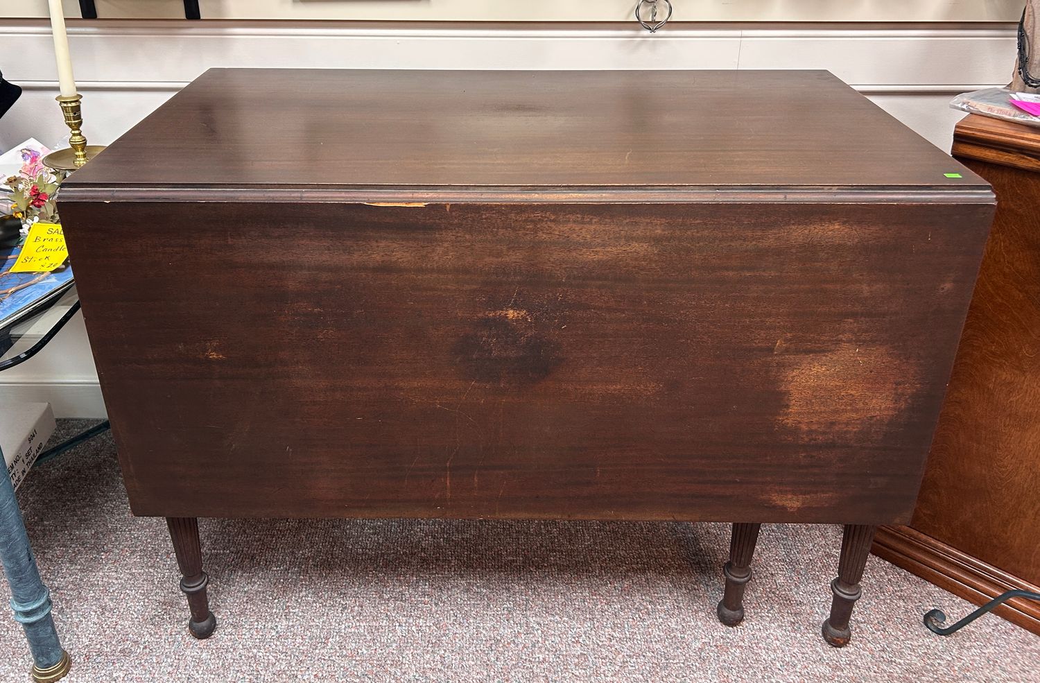 Antique Walnut Drop-Leaf Table