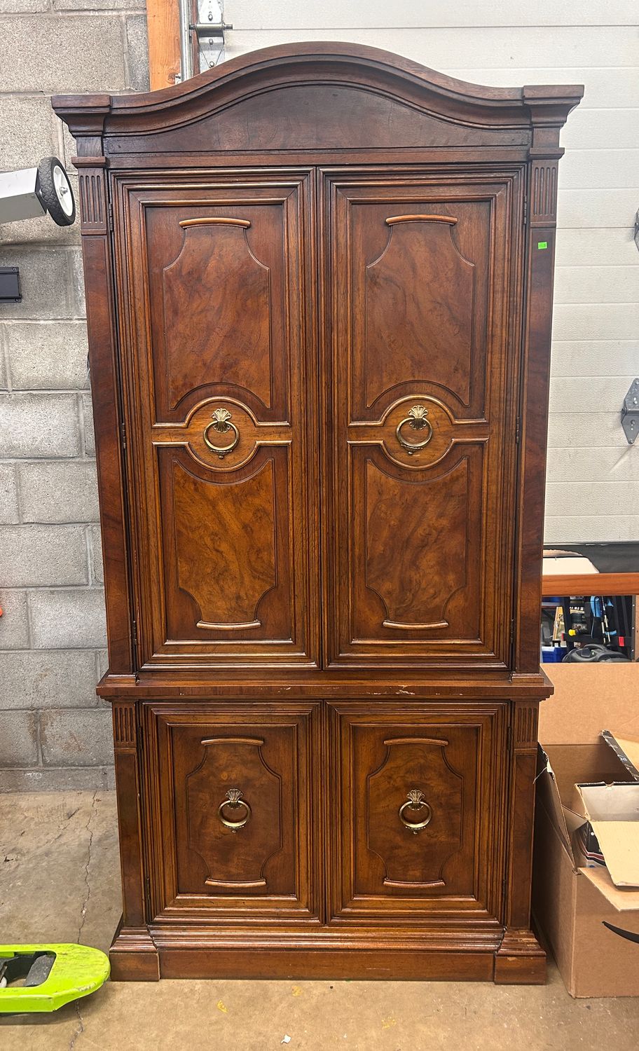 Drexel Walnut Armoire