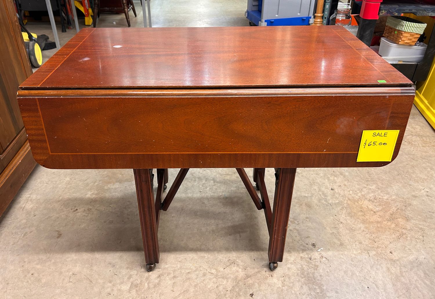 Baker Furniture Convertible Drop Leaf Coffee Table