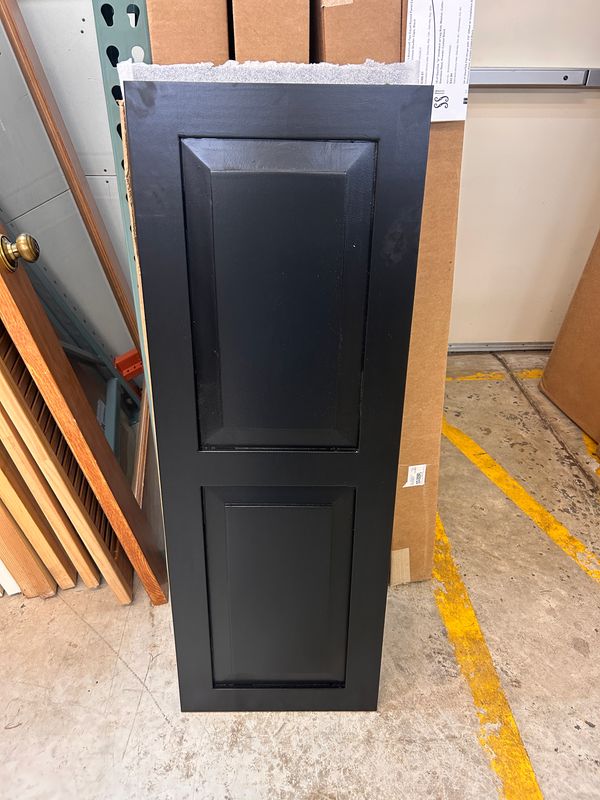 NEW Americraft Black Shutters