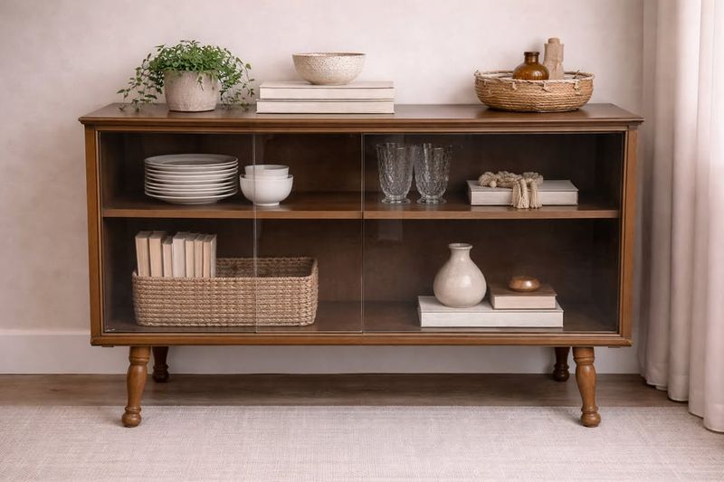 Mid-Century Modern Display Cabinet