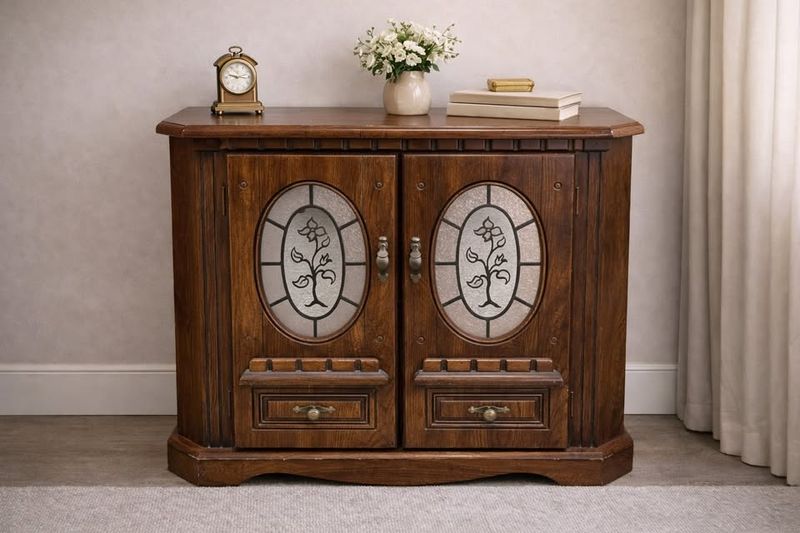 Vintage Wood Cabinet