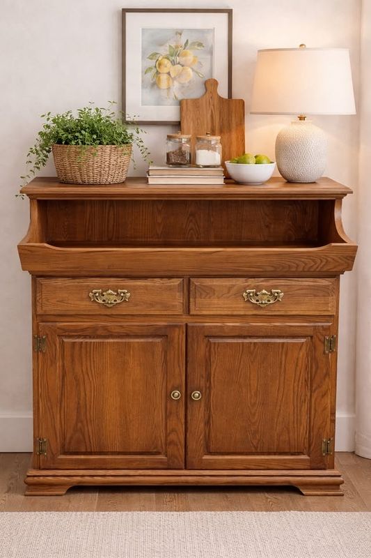Wooden Dry Sink Buffet