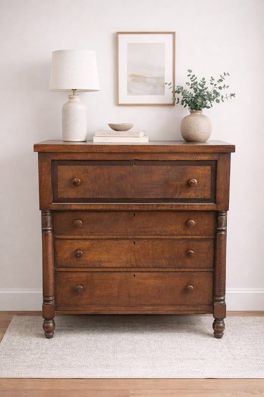 American Empire-Style Dresser