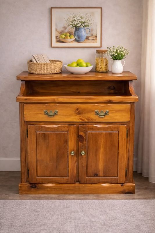 Solid Wood Dry Sink