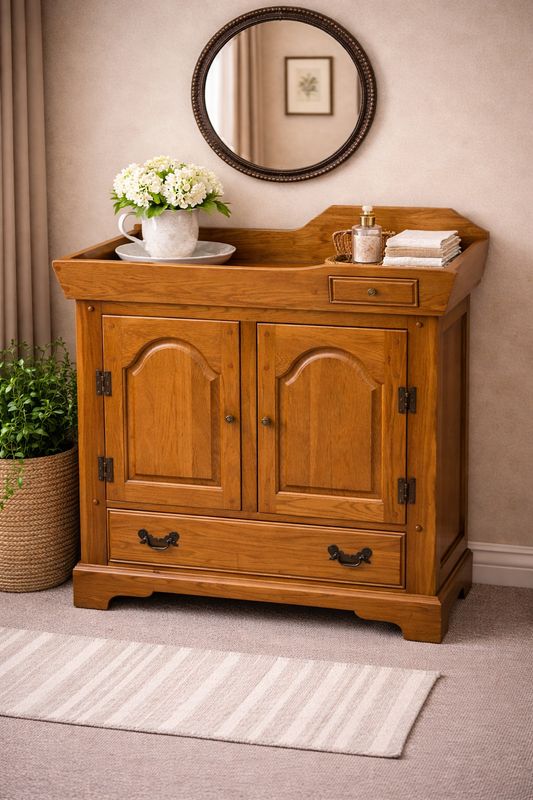 Link-Taylor Oak Dry Sink