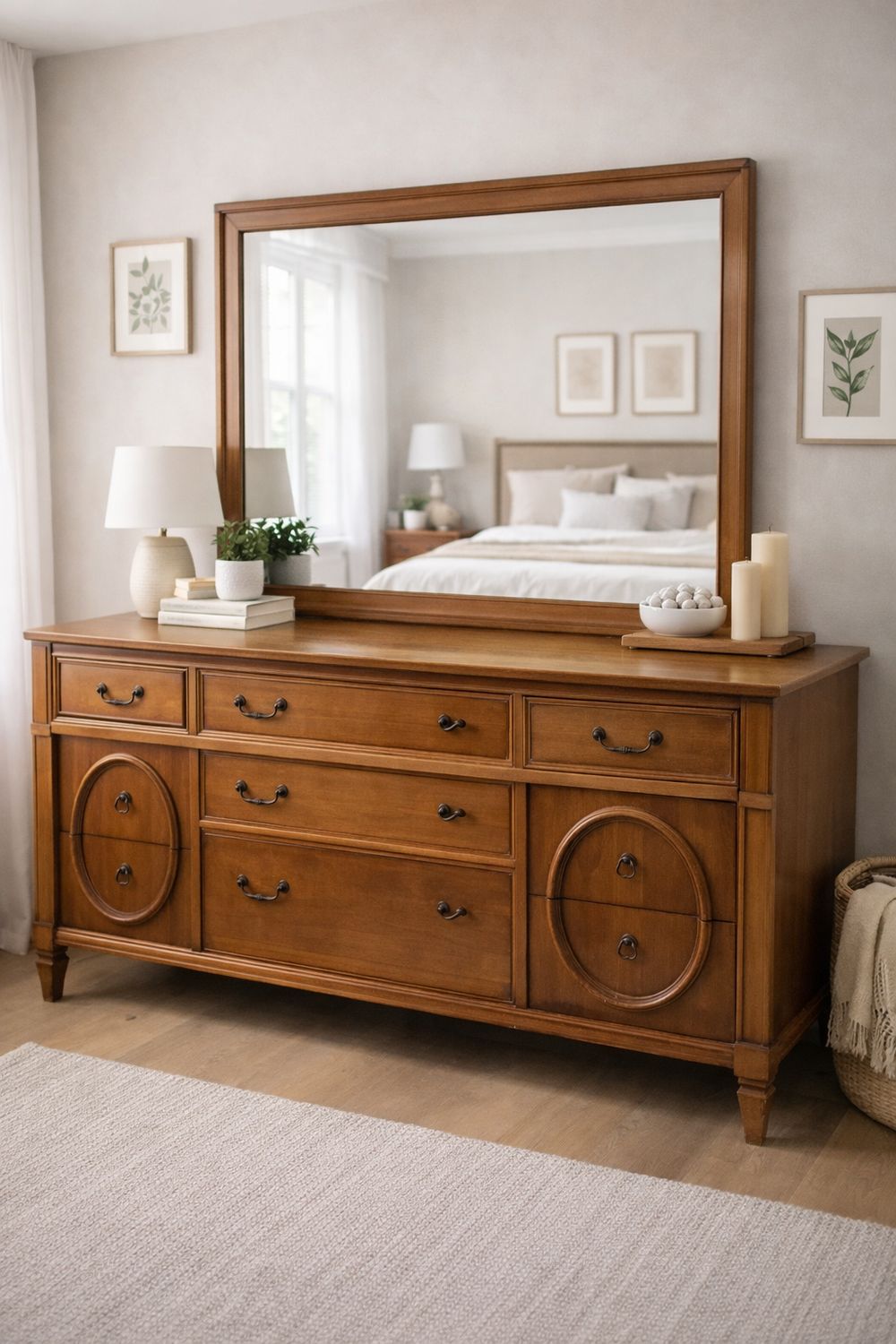 Bassett Furniture Vintage Dresser