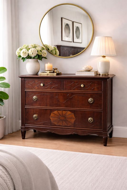 Vintage 4-Drawer Chest