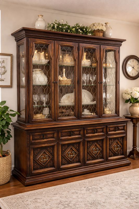Burlington House Furniture Hutch