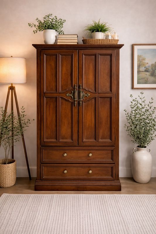 Spanish Revival Armoire