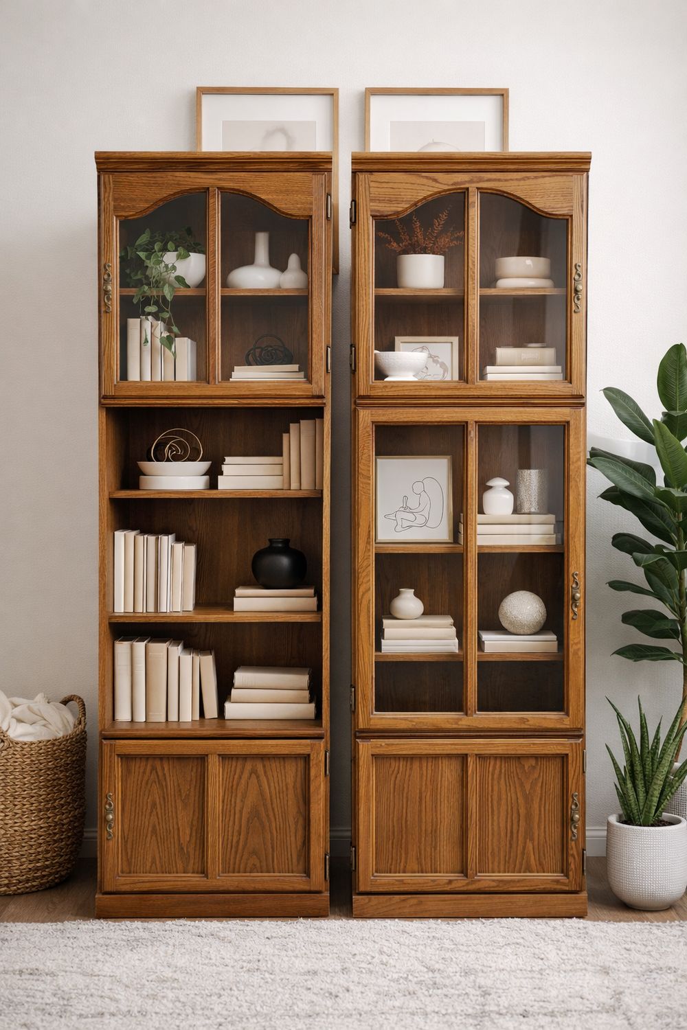 2 Matching Bookcases 2 Matching Bookcases