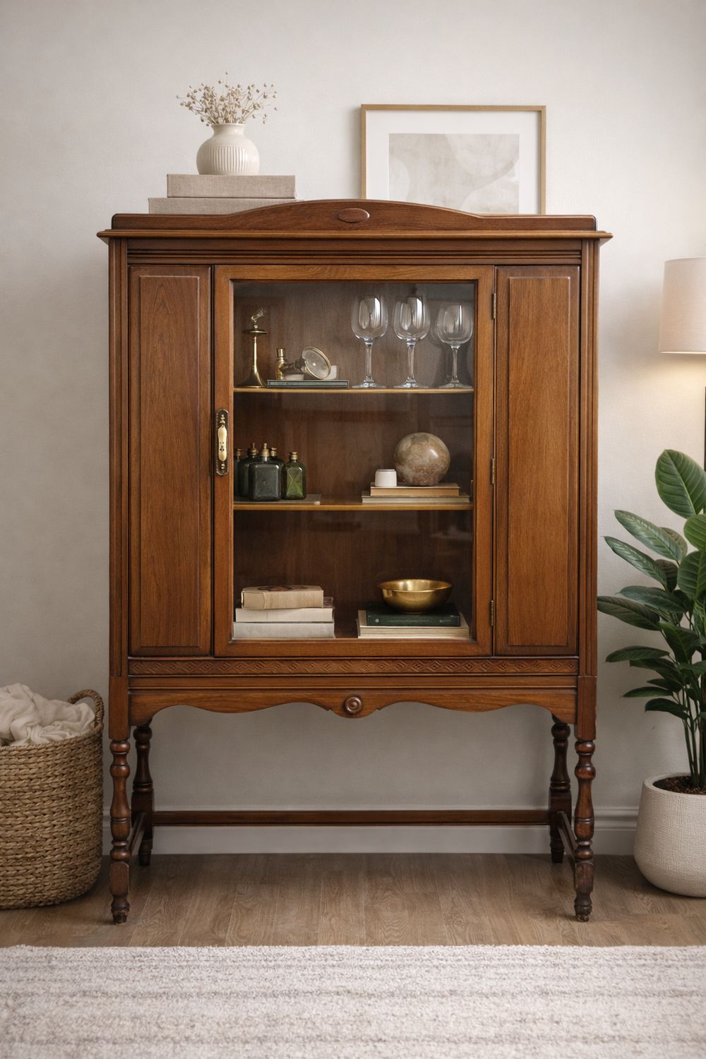 Vintage China Cabinet