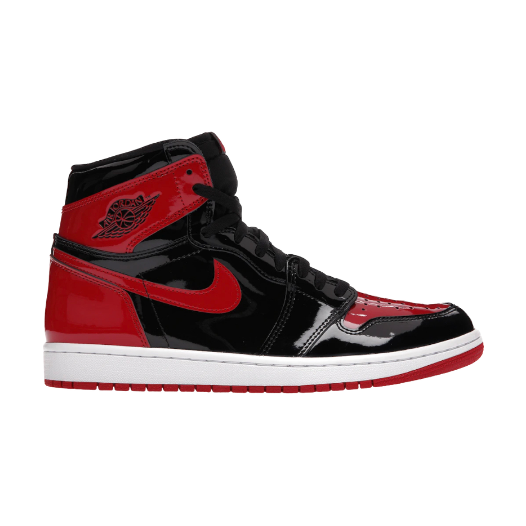 Air Jordan 1 High Patent Bred
