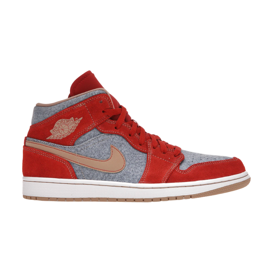 Air Jordan 1 Mid Cinnabar