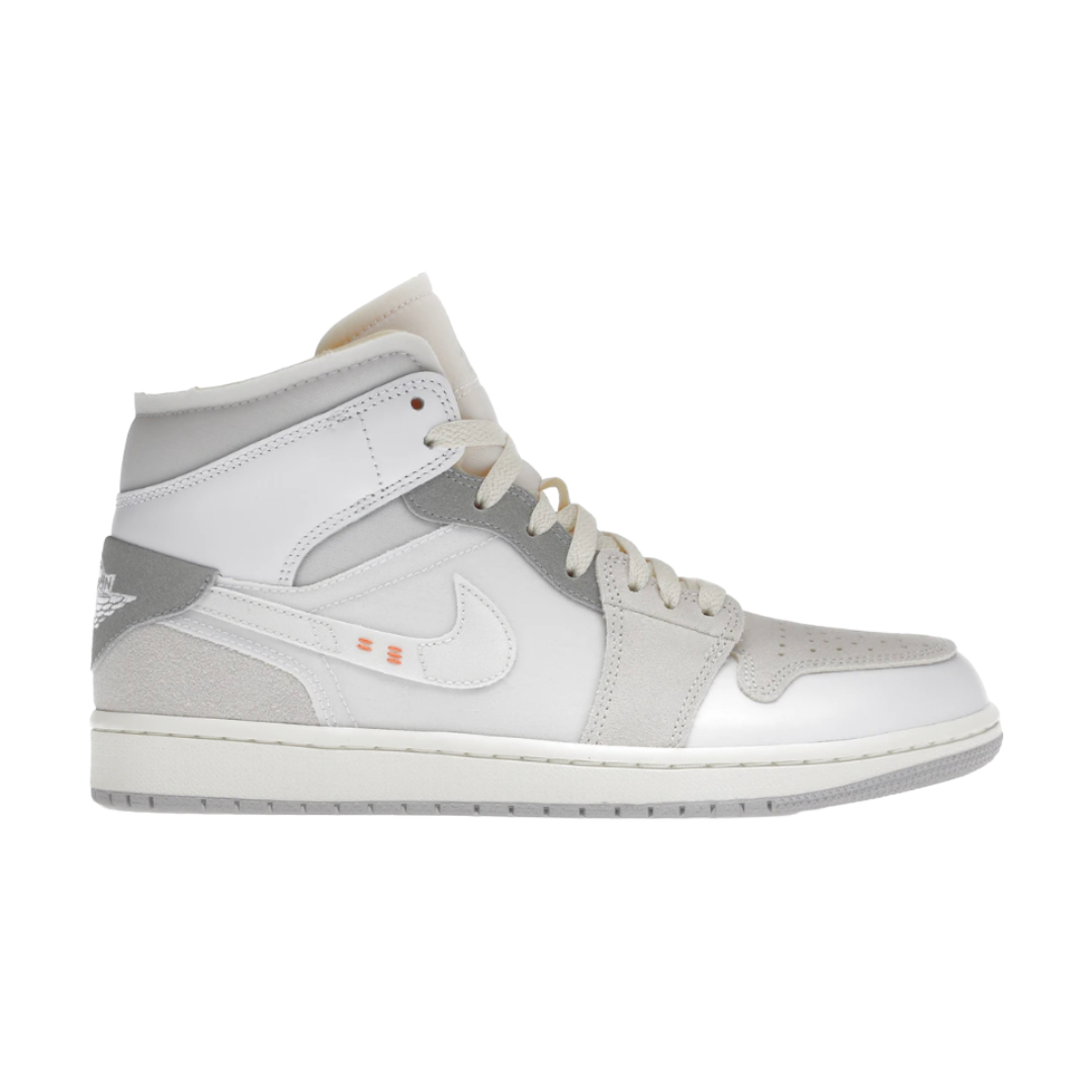 Air Jordan 1 Mid Craft Inside Out White