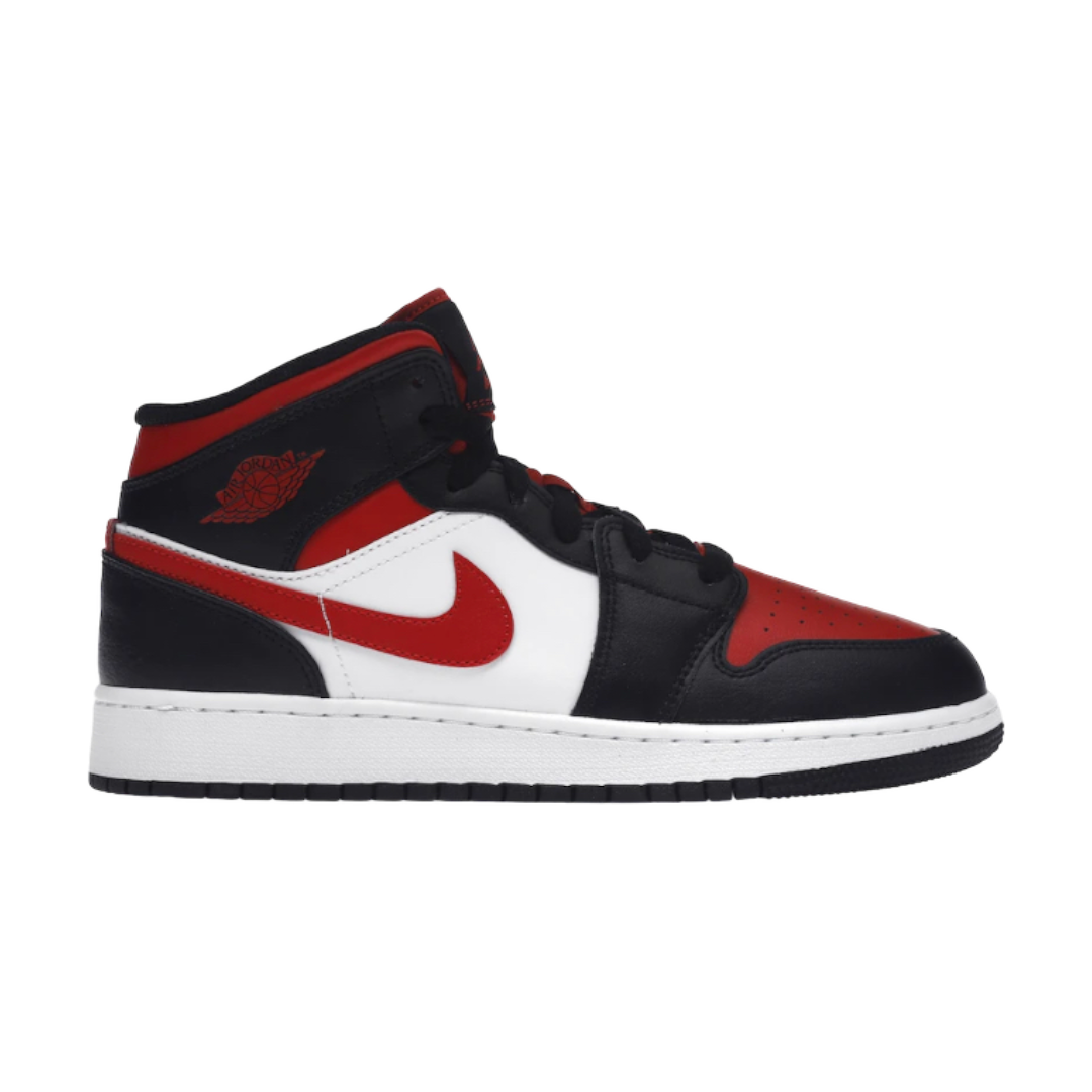 Air Jordan 1 Mid Fire Red (GS)