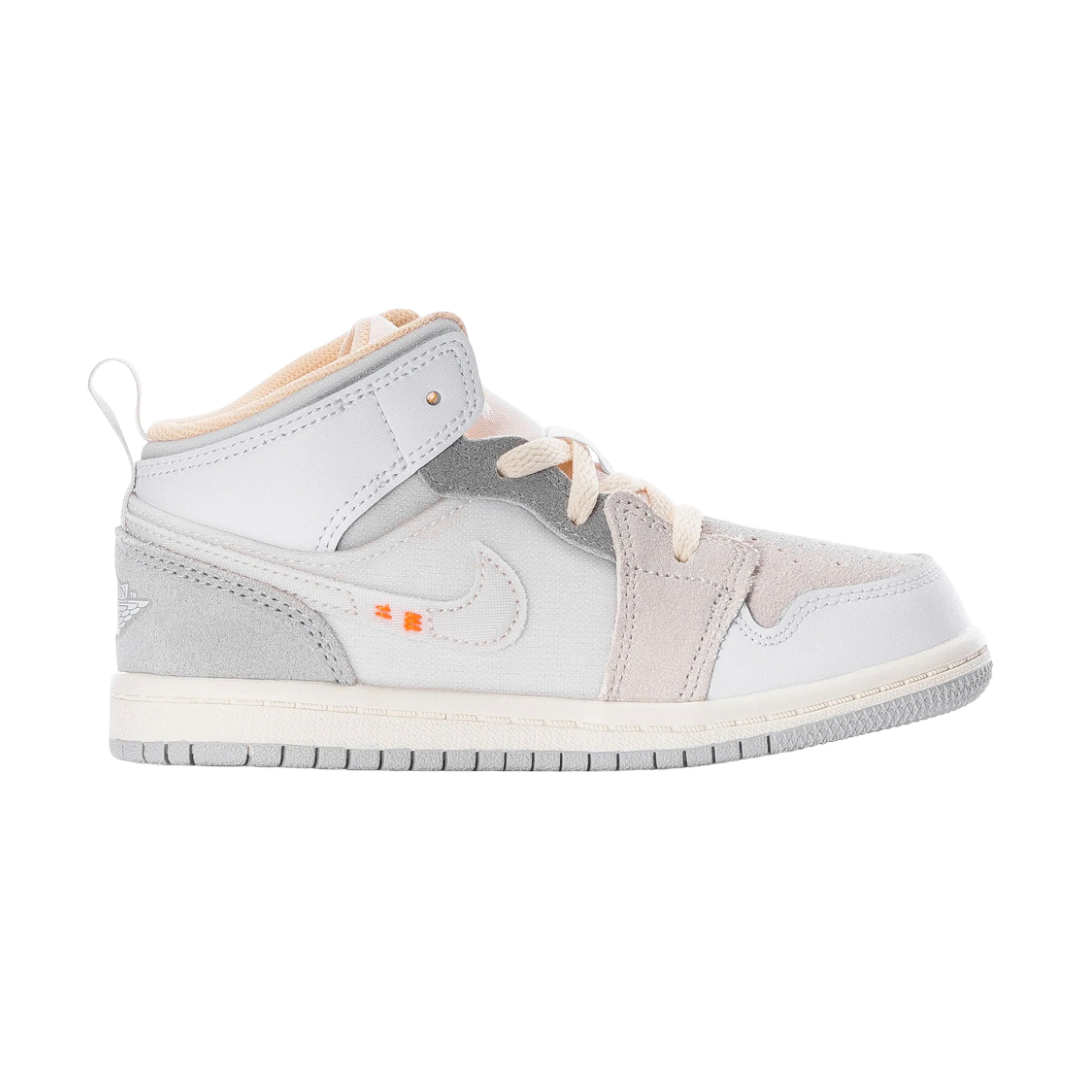 Air Jordan 1 Mid Inside Out Craft White (TD)