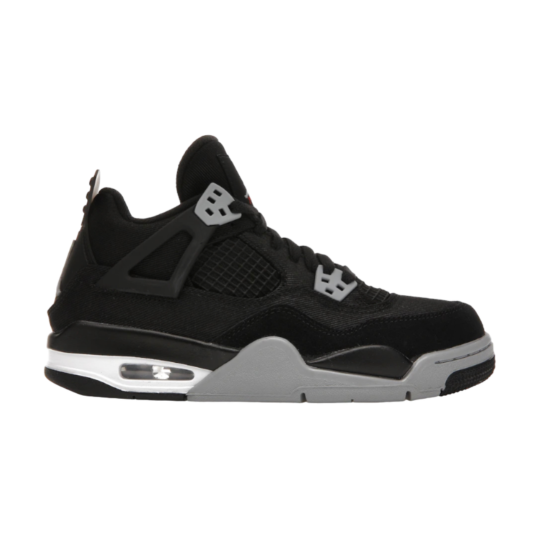 Air Jordan 4 Black Canvas (GS)