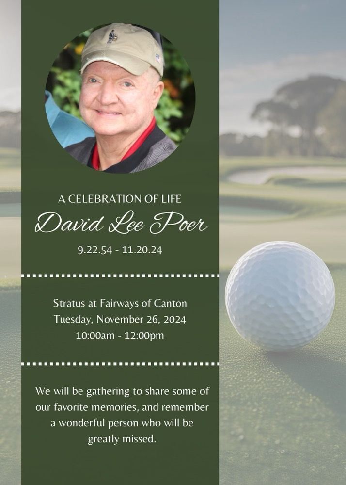 Donate in Honor of David Lee Poer