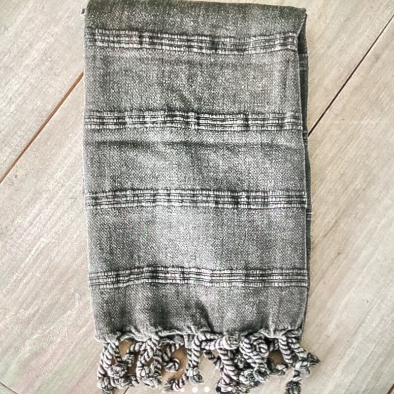 Textured Lines Tea Towel